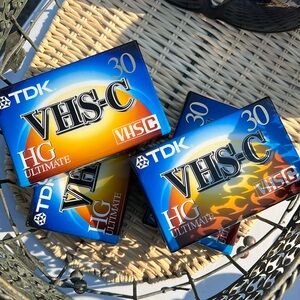VHS-C 30 pack of 4